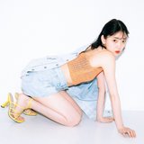堀未央奈、トレンドの「クロシェ編み風キャミ」をまとってアメリカンに。デニムの有効活用でやんちゃ見え防止♡