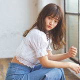 男女モテ要素をミックスした ほつれ質感のゆるロング