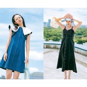 【夏こそ映えるデニムワンピ】カジュアル×可愛いって無敵説!ほどよいラフさで抜け感を