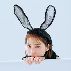 話題のインフルエンサー・那須ほほみがひょっこり黒バニーに変身♡スラッと美脚に上向きヒップなど魅力BODYをお届け