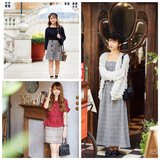 この秋の大本命！　グレンチェックでモテコーデ