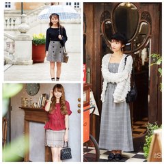 この秋の大本命！　グレンチェックでモテコーデ