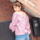 ちゃんと印象変えれてる？　2wayカーデでセクシーもガーリーもお手の物♡