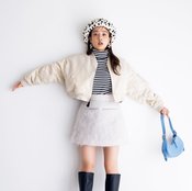 「秋だってパヤッとコーデを楽しみたい♡」トレンドカラーでぐっと洒落る!谷まりあが着こなす【ar流・秋イロ着回しコーデ】3選