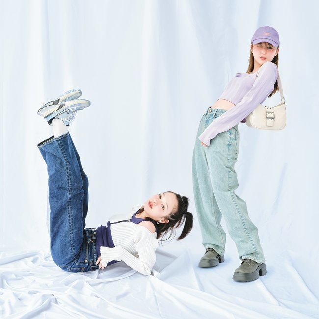 やっぱりブルーデニムが一番可愛い♡ 王道アイテムをオシャレに着こなす【デニムコーデ】2選