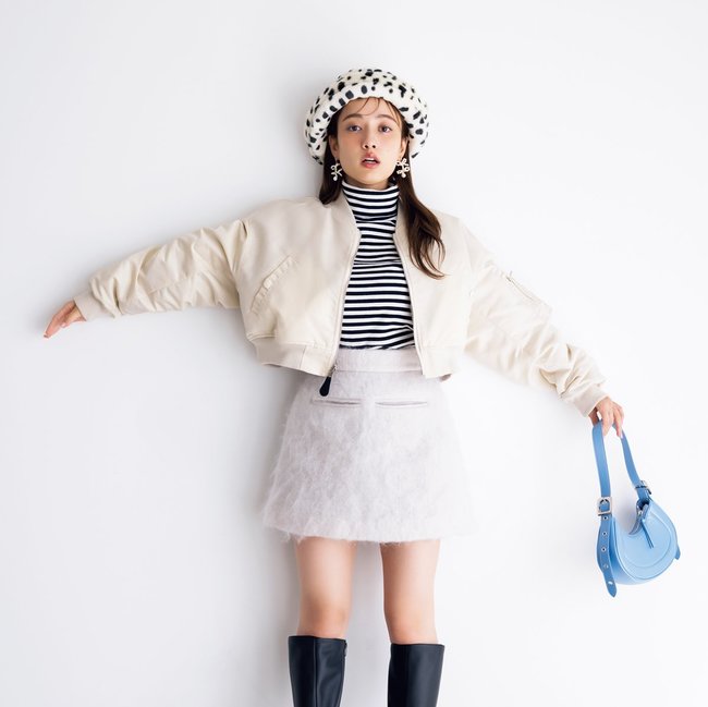 「秋だってパヤッとコーデを楽しみたい♡」トレンドカラーでぐっと洒落る！谷まりあが着こなす【ar流・秋イロ着回しコーデ】３選