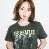 この古着っぽさがたまらな〜い♡　今季激アツな転写T、オシャレに着こなしたいなら〇〇感がミソ