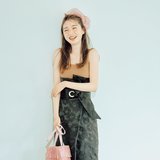 はくだけで身長が詐欺れる!? ハイウエストスカートでくびれも脚長もほしいまま♡