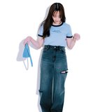 「夏はこの組み合わせが最強♡」適度な肌見せがイイ女感のカギ！森香澄がお手本【Tシャツ×デニムコーデ】３選