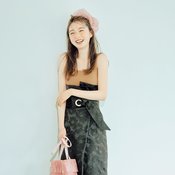 はくだけで身長が詐欺れる!? ハイウエストスカートでくびれも脚長もほしいまま♡