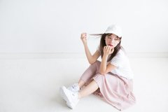 カジュアルにもフェミニンにも履けちゃう♡　GUの万能プリーツを着回し！