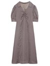 リリーブラウンのハートジャガードタイトワンピース ¥12,700