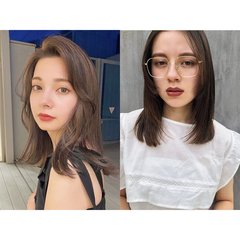 さりげなレイヤーを入れた【ミディアム】が今っぽヘアの模範解答！