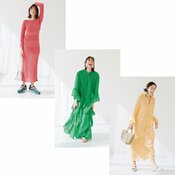 「くすみカラーばかりになってない？」2022は”ビビッドカラー”の年なのです♡ 佐藤栞里がまとう【カラーワンピ】３選