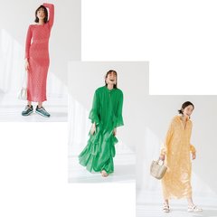 「くすみカラーばかりになってない？」2022は”ビビッドカラー”の年なのです♡ 佐藤栞里がまとう【カラーワンピ】３選