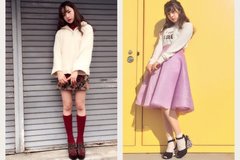 秋の足元を楽しむ♪サンダル×靴下合わせコーデ４