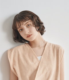 【ボブ】レイヤー×シープパーマで柔らか弾力ヘアをGET