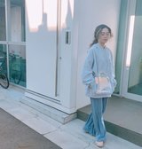 【GU】今どきワイドパンツが￥1,990♡ 楽ちんなのにシャレ見え