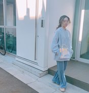 【GU】今どきワイドパンツが¥1,990♡ 楽ちんなのにシャレ見え