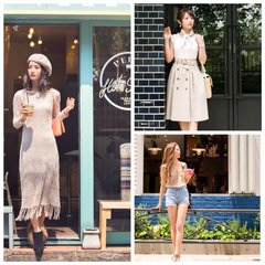 無難さとオサラバ！　色めくベージュコーデでいい女❤