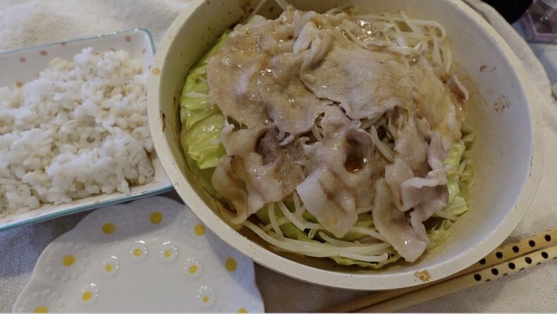 手作りサラダ
