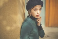 何枚でも欲しい、ユニクロのクルーネックニット！　着回せる上に素材も最高♡