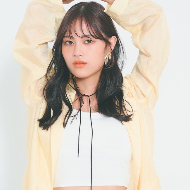 【ロング】黄金シルエットの秘密は“ひし形ウェーブ”