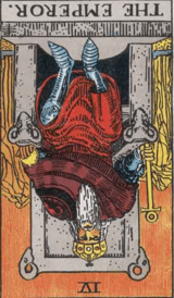 THE EMPEROR(REVERSE POSITION)