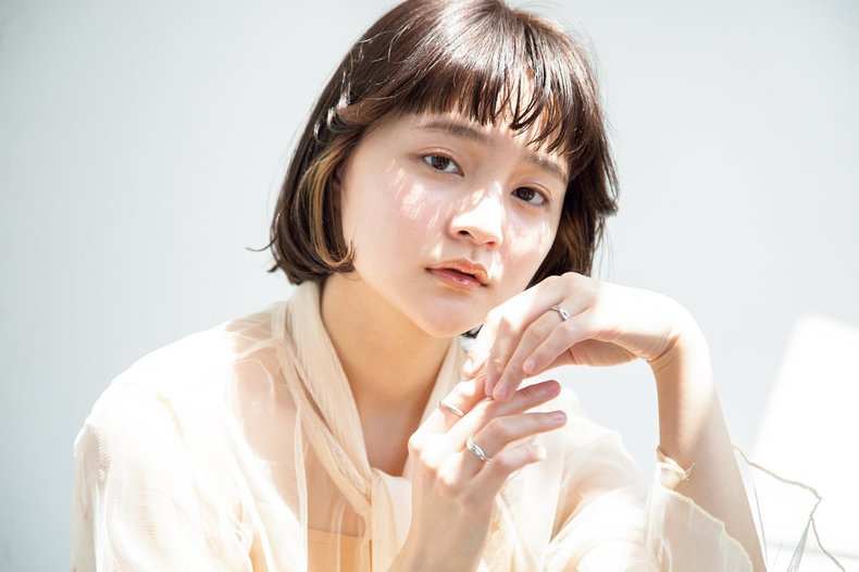 担当/立花菜摘さん モデル/飯田一葉さん
