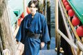 吉野北人(THE RAMPAGE)。ar7・8月合併号より 浴衣、帯、下駄(参考商品)/三松 アクセサリー/本人私物