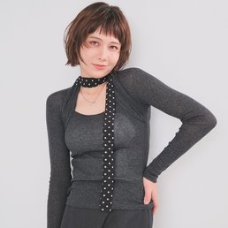 【ボブ】同系ベージュをグラデで入れて奥行き感のある髪色に