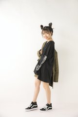 長ーいTシャツでつくる、新しいレイヤード！