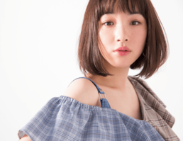 寒色+暖色でつくる 素髪より素なヘアカラー