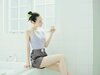 パンツ¥6,600/ストック キャミソール/スタイリスト私物