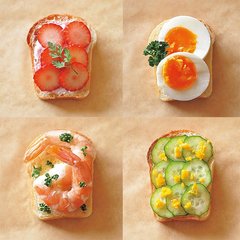 アイデア次第でこんなに楽しい♡簡単のっけトーストバリエ9