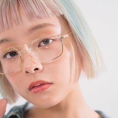 【ボブ】ドリーミーなのにカッコいい♡ミルキーなアンブレラカラー