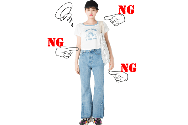 「Tシャツデニム着てキマるのって結局モデルだけなの…？」そのボヤき、これから数秒後にプロが解決します♡