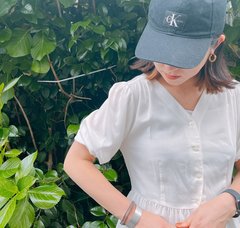 【ユニクロ￥1,990】涼やかブラウスでつくる華奢見えコーデまとめ