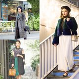 クリスマス当日♡　グリーンコーデでデートを思いっきり楽しむ！