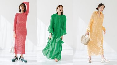 【美品】佐藤栞里着用 ナゴンスタンス フレアモッズコート 希少緑 グリーン　36 くすみカラーばかりになってない？」2022は”ビビッドカラー”の年なの