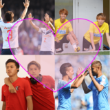 ニコニコ、なかよし♡じゃれあうイケメンサッカー選手たち集めました