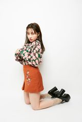 暖色合わせでぷりっと元気に♡