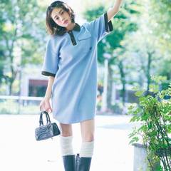 一枚で即映え確実♡安斉星来が魅せるトレンド感マシマシ【襟付きポロワンピ】4選