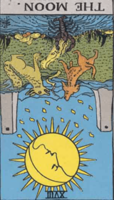 THE MOON(REVERSE POSITON)