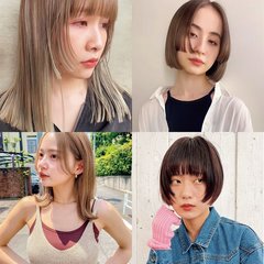 小顔効果＆しゃれた雰囲気の欲張りセット♡ プツッと【頬ラインカット】４選