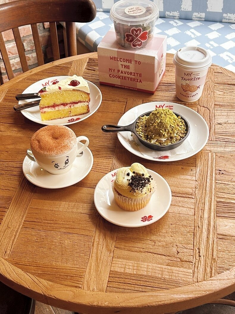 韓国・ソウルカフェおすすめ①「MY FAVORITE COOKIETERIA」