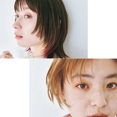 こめかみのレイヤーがポイント♡顔まわりを包んで、しゃれみも小顔もジャック！【耳まわり×パツッとフォルム】