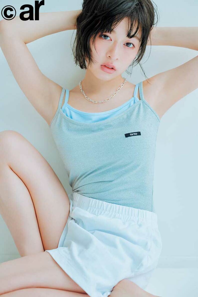 森七菜。2026年ar5月号より