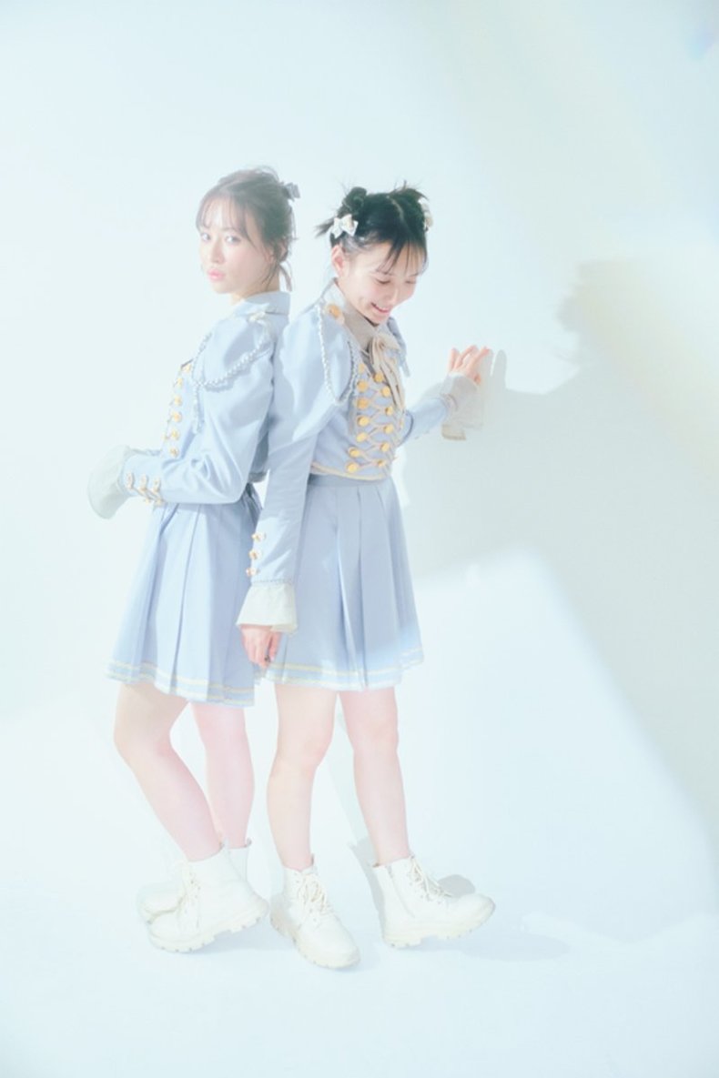 ≠ME 鈴木瞳美・冨田菜々風 ar1.2月合併号より