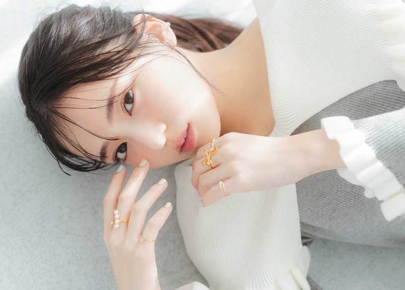 瀬戸口心月（乃木坂46）。ar１月号より